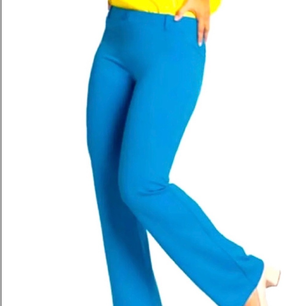 Betabrand Electric Blue Petite Pants